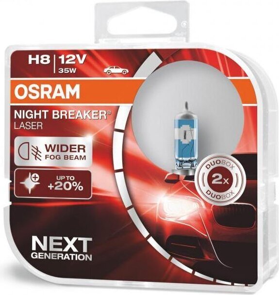 Automašīnas spuldze Osram 64212NL H8 12V 35W цена и информация | Auto spuldzes | 220.lv