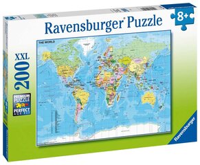 Карта головоломки Ravensburger 200p 12890 цена и информация | Пазлы | 220.lv