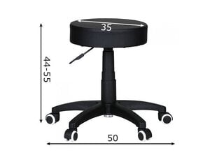Biroja krēsls Leon, melnā krāsā цена и информация | Офисные кресла | 220.lv
