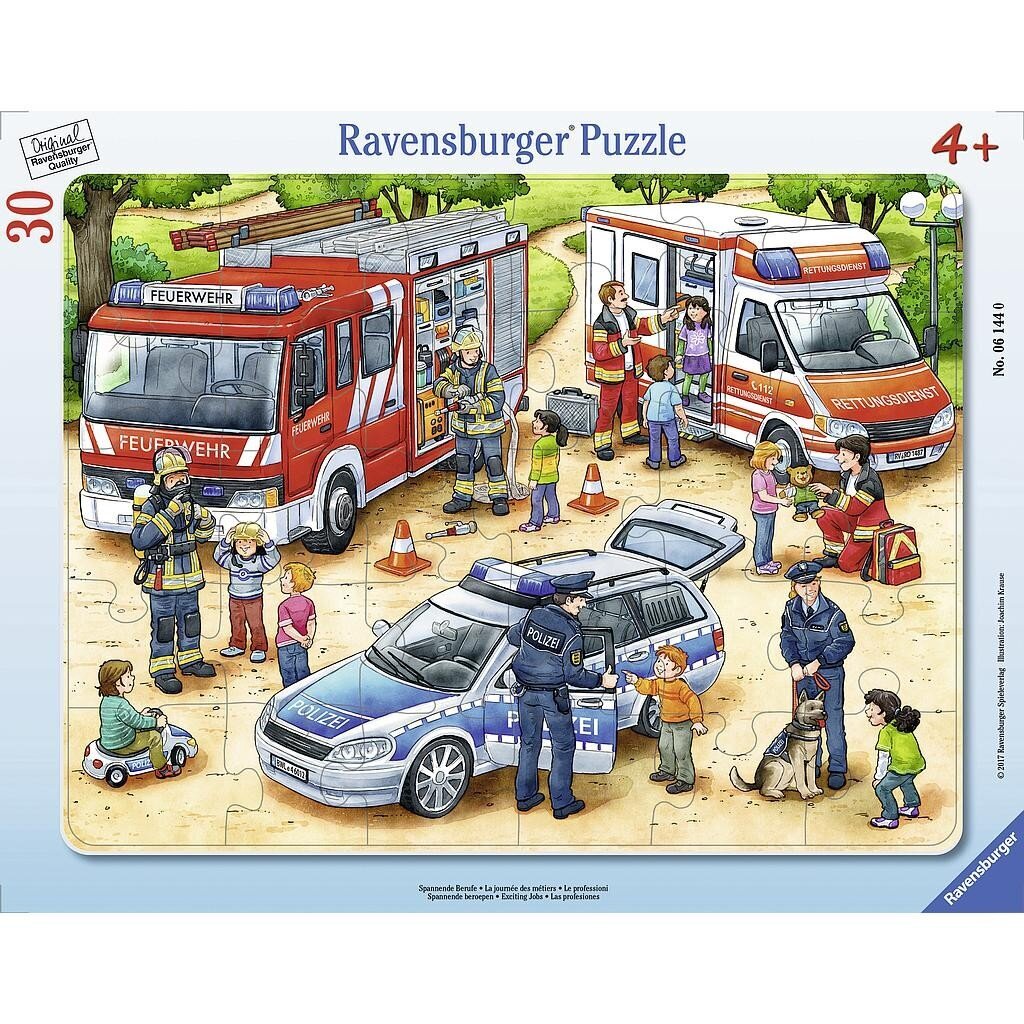 Puzle Dažādas profesijas, 30 gab., Ravensburger cena un informācija | Puzles, 3D puzles | 220.lv