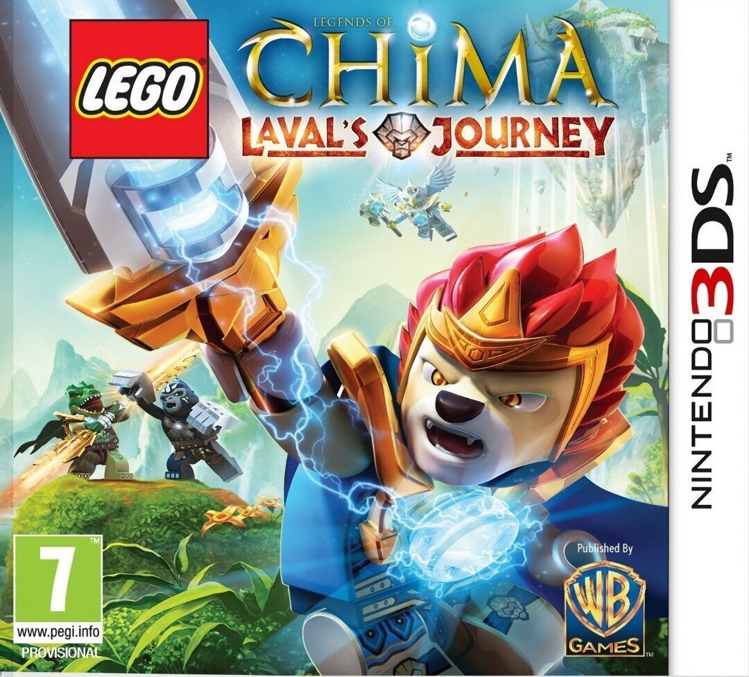 3DS LEGO Legends of Chima: Laval's Journey cena un informācija | Datorspēles | 220.lv