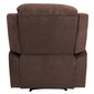 Atpūtas krēsls DIXON ar manuālu mehānismu 99x95xH102cm, brūns cena un informācija | Atpūtas krēsli | 220.lv