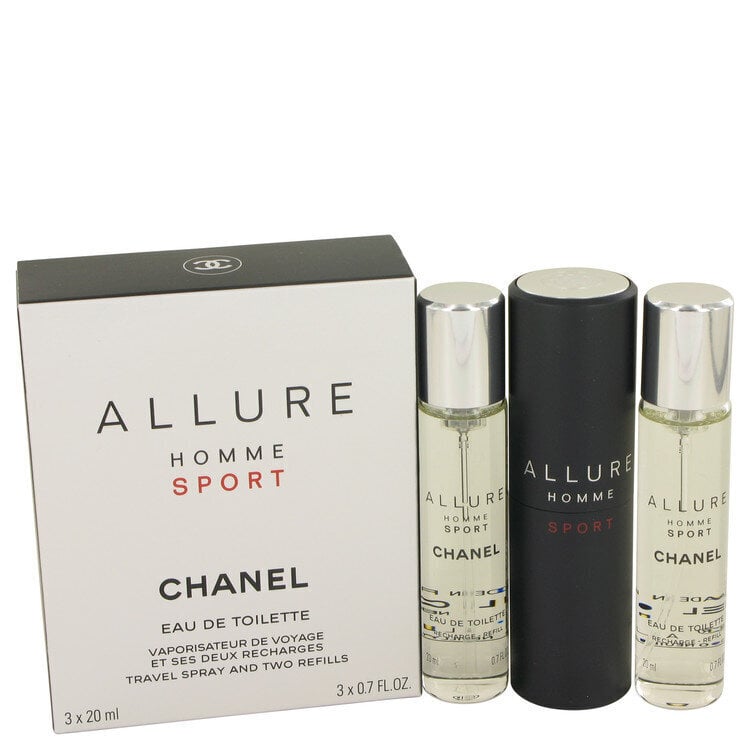 Chanel Allure Sport EDT vīriešiem 3x20 ml цена и информация | Vīriešu smaržas | 220.lv