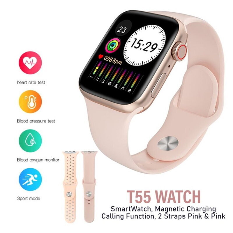 Riff T55 Aluminum Sport Smart T55-BK, Smart Watch