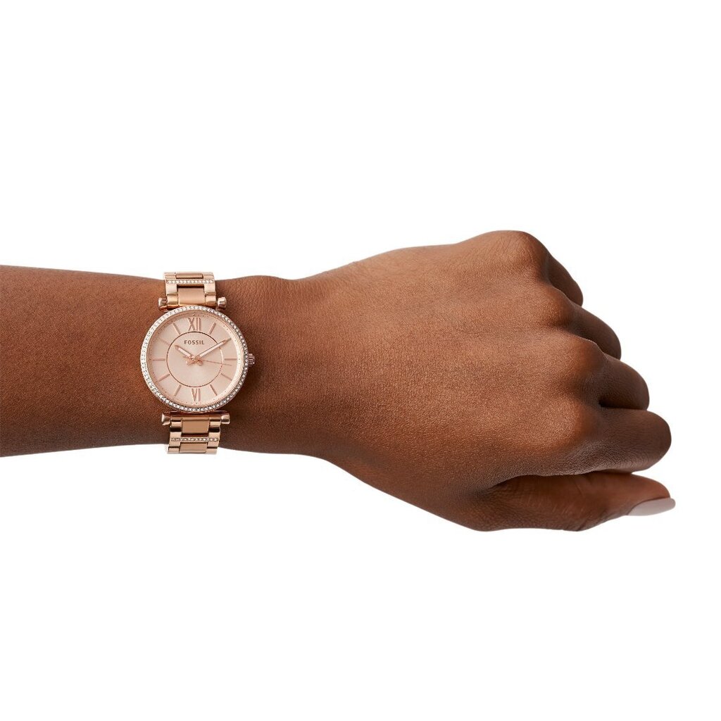 Fossil Carlie sieviešu rokas pulkstenis 890305295 cena un informācija | Sieviešu pulksteņi | 220.lv