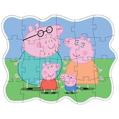 Dekoratīvā puzle Cūciņas Pepas ģimene cena un informācija | Rotaļlietas zīdaiņiem | 220.lv