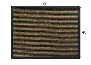 Kājslauķis Scala, brūns, 40 x 60 cm cena un informācija | Kājslauķi | 220.lv
