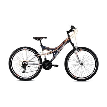 Pusaudžu velosipēds Capriolo CTX 260 26 pelēks-oranžs, rāmis 16 cena un informācija | Velosipēdi | 220.lv