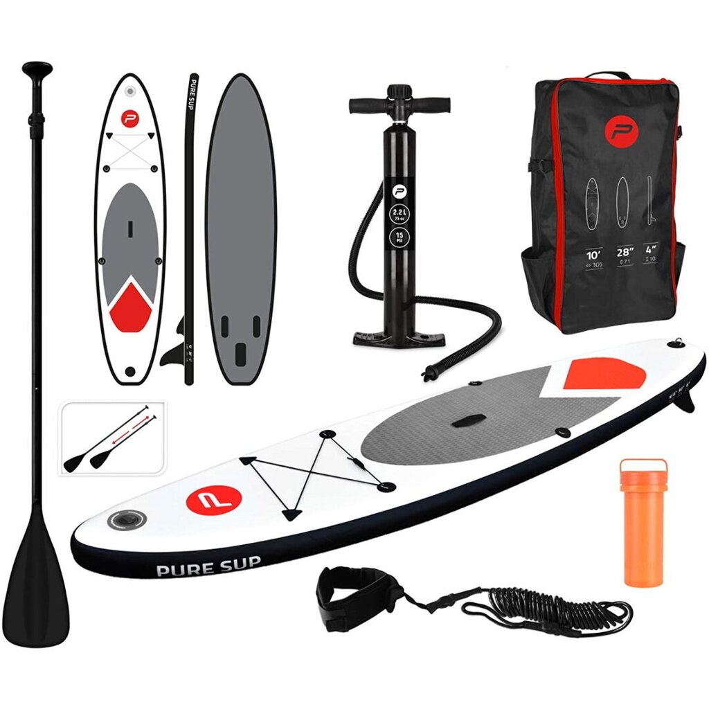 Pure 4Fun SUP komplekts, 305 x 71 x 10 cm цена и информация | SUP dēļi, sērfa dēļi un piederumi | 220.lv