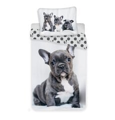 Jerry Fabrics gultas veļas komplekts Bulldog, 140x200, 2 daļas цена и информация | Постельное белье | 220.lv