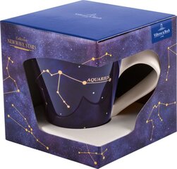 Villeroy & Boch krūze Ūdensvīrs NewWave Stars 0,3L cena un informācija | Glāzes, krūzes, karafes | 220.lv