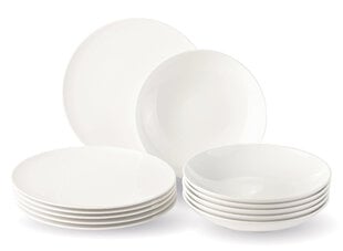 Vivo by Villeroy & Boch Šķīvju komplekts New Fresh Basic no 12 priekšmetiem цена и информация | Посуда, тарелки, обеденные сервизы | 220.lv