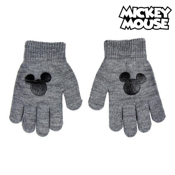 Cepure un cimdi, Mickey Mouse, melni (2 gab.) S0718951 cena un informācija | Cepures, cimdi, šalles zēniem | 220.lv