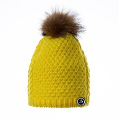 Huppa ziemas cepure ASH, dzeltenā krāsā cena un informācija | Bērnu aksesuāri | 220.lv