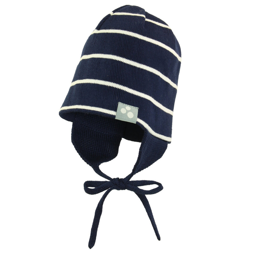 Huppa adīta bērnu cepure CAIRO, tumši zilā krāsā cena un informācija | Bērnu aksesuāri | 220.lv