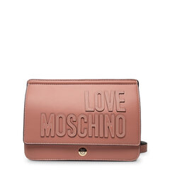 Love Moschino sieviešu rokas soma, rozā krāsā cena un informācija | Sieviešu somas | 220.lv