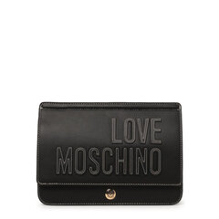 Love Moschino sieviešu rokas soma, melnā krāsā cena un informācija | Sieviešu somas | 220.lv