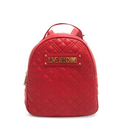 Love Moschino sieviešu mugursoma, sarkanā krāsā cena un informācija | Sieviešu somas | 220.lv