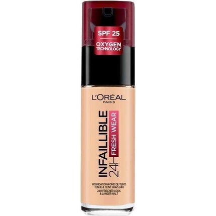 Grima pamats L’Oreal Paris Infaillible 24H Fresh Wear 180 Rose Sand, 30 ml цена и информация | Grima bāzes, tonālie krēmi, pūderi | 220.lv