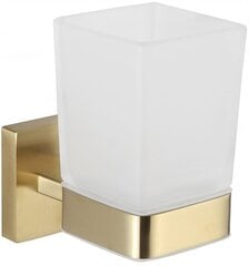 Mexen Vox glāze ar turētāju, gold цена и информация | Аксессуары для ванной комнаты | 220.lv