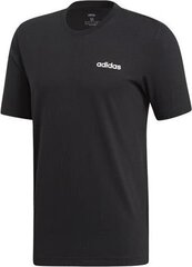 T-krekls vīriešiem Adidas Essentials Plain Tee DU0367, melns cena un informācija | Vīriešu T-krekli | 220.lv