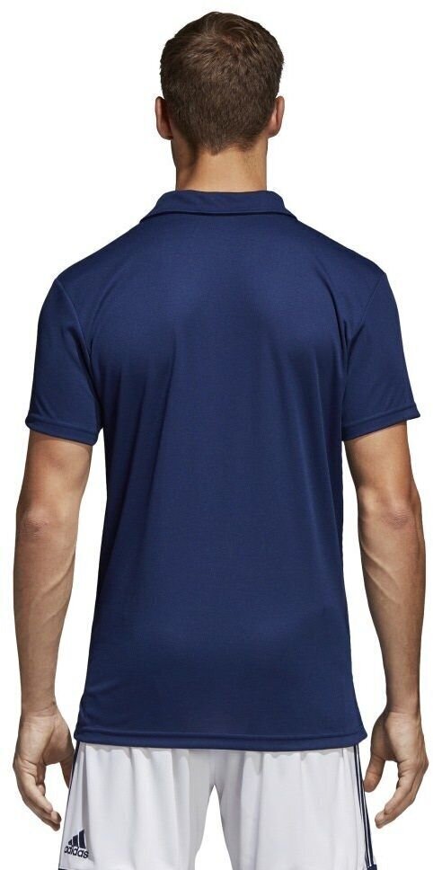 T-krekls vīriešiem Adidas Core 18 Polo CV3589, zils cena un informācija | Vīriešu T-krekli | 220.lv