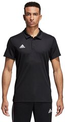 T-krekls vīriešiem Adidas Core 18 CE9037, melns cena un informācija | Vīriešu T-krekli | 220.lv