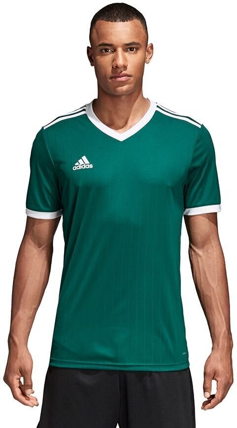 T-krekls vīriešiem Adidas Tabela 18 CE8946, zaļš cena un informācija | Vīriešu T-krekli | 220.lv