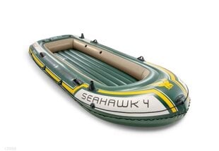 Piepūšamā laiva Intex Seahawk 4, 350x144x48 cm cena un informācija | Laivas un kajaki | 220.lv