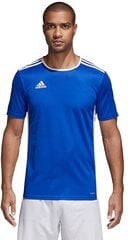 Мужская футболка Adidas Entrada 18 CF1037, синяя цена и информация | Мужская спортивная одежда | 220.lv