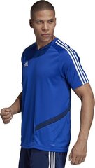 Мужская футболка Adidas Tiro 19 TR JS DT5285, синяя цена и информация | Мужские футболки | 220.lv