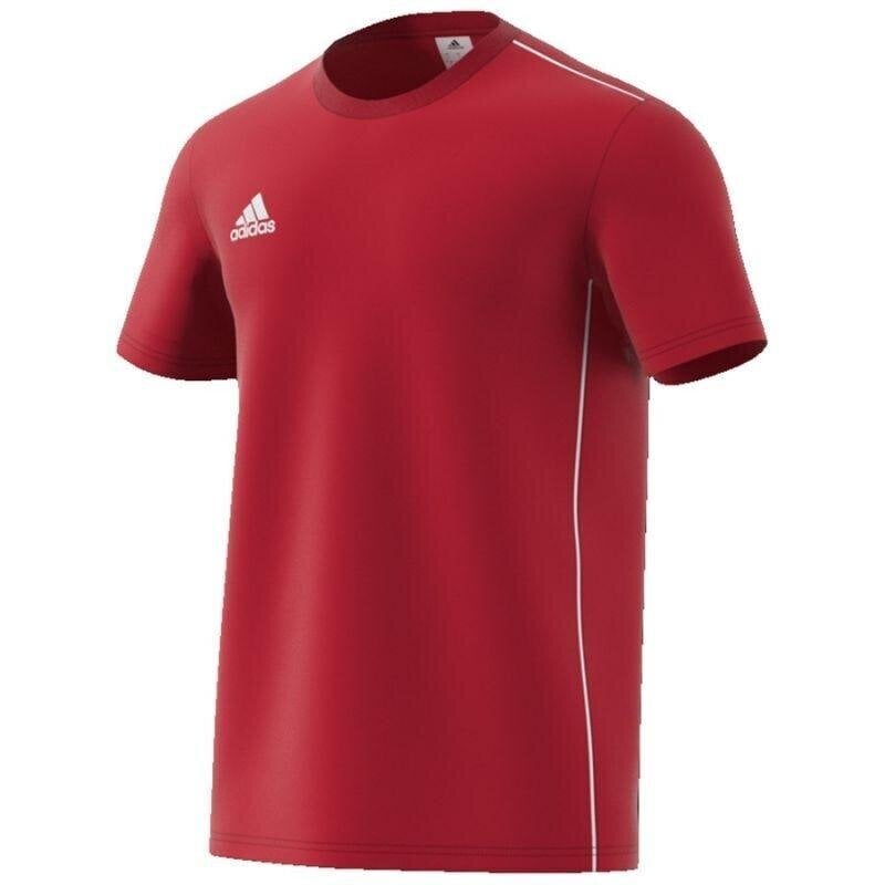 T-krekls vīriešiem Adidas Core 18 CV3982, sarkans cena un informācija | Vīriešu T-krekli | 220.lv