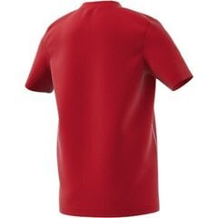 Футболка ADIDAS Core18 Tee, цвет Power Red / White цена и информация | Мужские футболки | 220.lv
