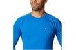 T-krekls vīriešiem Columbia Omni Heat 3D Knit Crew II 1918911432, zils cena un informācija | Vīriešu T-krekli | 220.lv