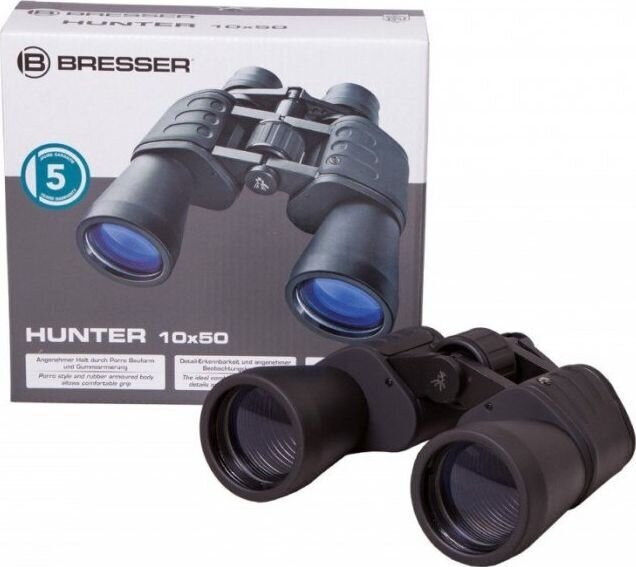 Binoklis Bresser Hunter 10x50 cena un informācija | Binokļi | 220.lv