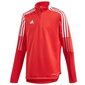 Bērnu džemperis Adidas Tiro 21 Training Top Youth Jr GM7323, sarkans cena un informācija | Zēnu jakas, džemperi, žaketes, vestes | 220.lv