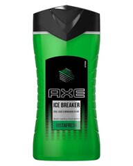 Dušas želeja vīriešiem Axe Ice Breaker 250 ml cena un informācija | Dušas želejas, eļļas | 220.lv