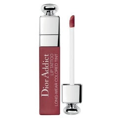 Lūpu krāsa Dior Addict Lip Tattoo (Long-Wear Colored Tint) 6 ml цена и информация | Помады, бальзамы, блеск для губ | 220.lv