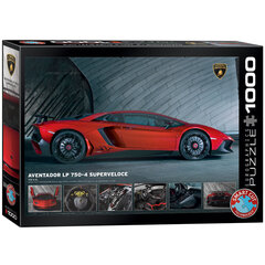 Puzle Eurographics, 6000-0871, Lamborghini Aventador 750-4 Superveloce, 1000 gab. cena un informācija | Puzles, 3D puzles | 220.lv