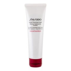 Attīrošas putas Deep Cleansing Shiseido 125 ml cena un informācija | Sejas ādas kopšana | 220.lv