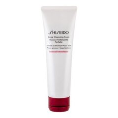 Attīrošas putas Deep Cleansing Shiseido 125 ml цена и информация | Средства для очищения лица | 220.lv