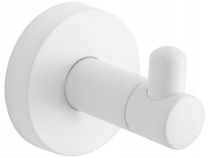 Mexen Remo dvieļu āķis, white cena un informācija | Vannas istabas aksesuāri | 220.lv