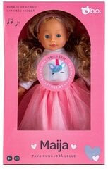 Латышскоязычная интерактивная кукла Mia, 40 см. цена и информация | Игрушки для девочек | 220.lv