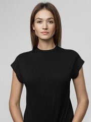 T-krekls sievietēm 4f T-shirt H4L21TSD038, melns цена и информация | Женские футболки | 220.lv