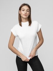 T-krekls sievietēm 4f T-shirt H4L21TSD038, balts цена и информация | Женские футболки | 220.lv