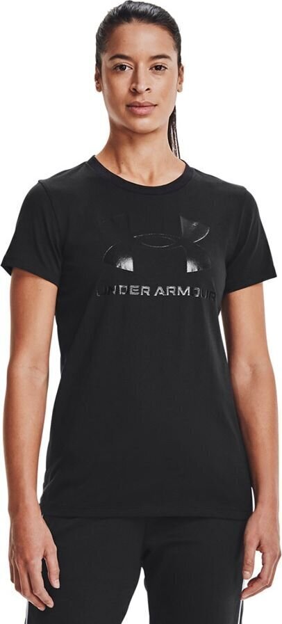 T-krekls sievietēm Under Armour, melns cena un informācija | T-krekli sievietēm | 220.lv