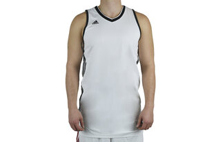 Мужская футболка Adidas E Kit JSY 3.0 AI4663, белая цена и информация | Мужская спортивная одежда | 220.lv