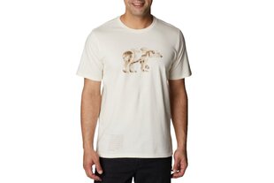 Мужская футболка Columbia Clarkwall Organic Cotton Tee 1932293102, белая цена и информация | Мужские футболки | 220.lv