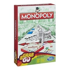 Ceļojumu Monopols Hasbro Grab and Go, FI цена и информация | Настольные игры, головоломки | 220.lv