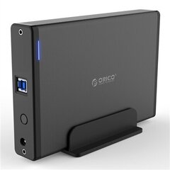 Orico 7688U3-EU-BK-BP cena un informācija | Portatīvo datoru dzesēšanas paliktņi un citi piederumi | 220.lv